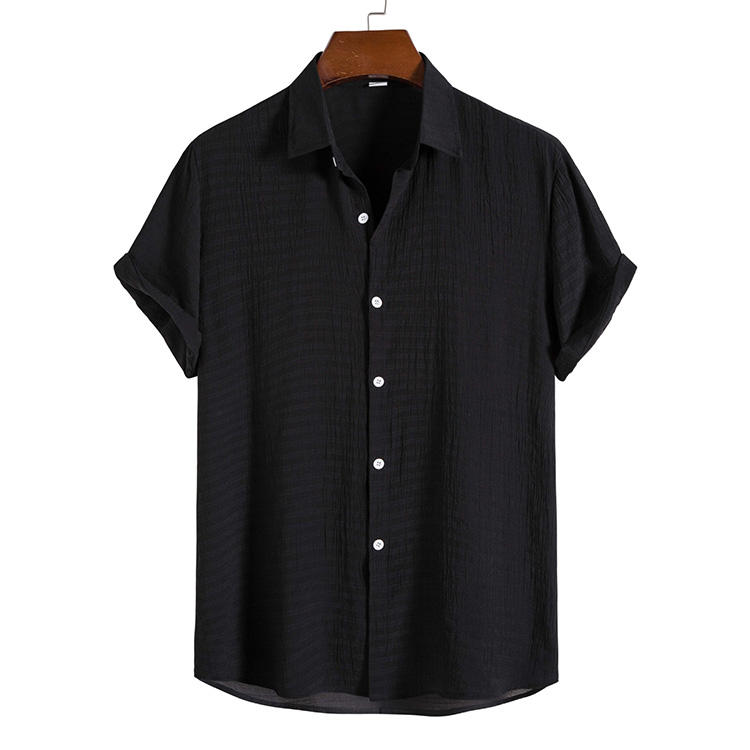 Camisa de Linho Masculina Romenzi RZ798 em detalhe, peça leve e sofisticada em linho premium que garante respirabilidade, conforto e elegância atemporal.