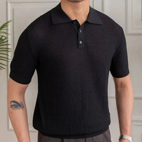 Camisa Polo Masculina Romenzi Barcelona RZ608 em destaque, peça sofisticada com caimento perfeito que oferece conforto, durabilidade e estilo elegante.