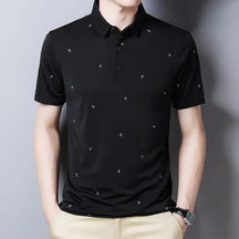 Camisa Polo Masculina Romenzi Milano RZ078 em algodão e poliéster, design clássico e versátil, ideal para uso diário e combinações elegantes.