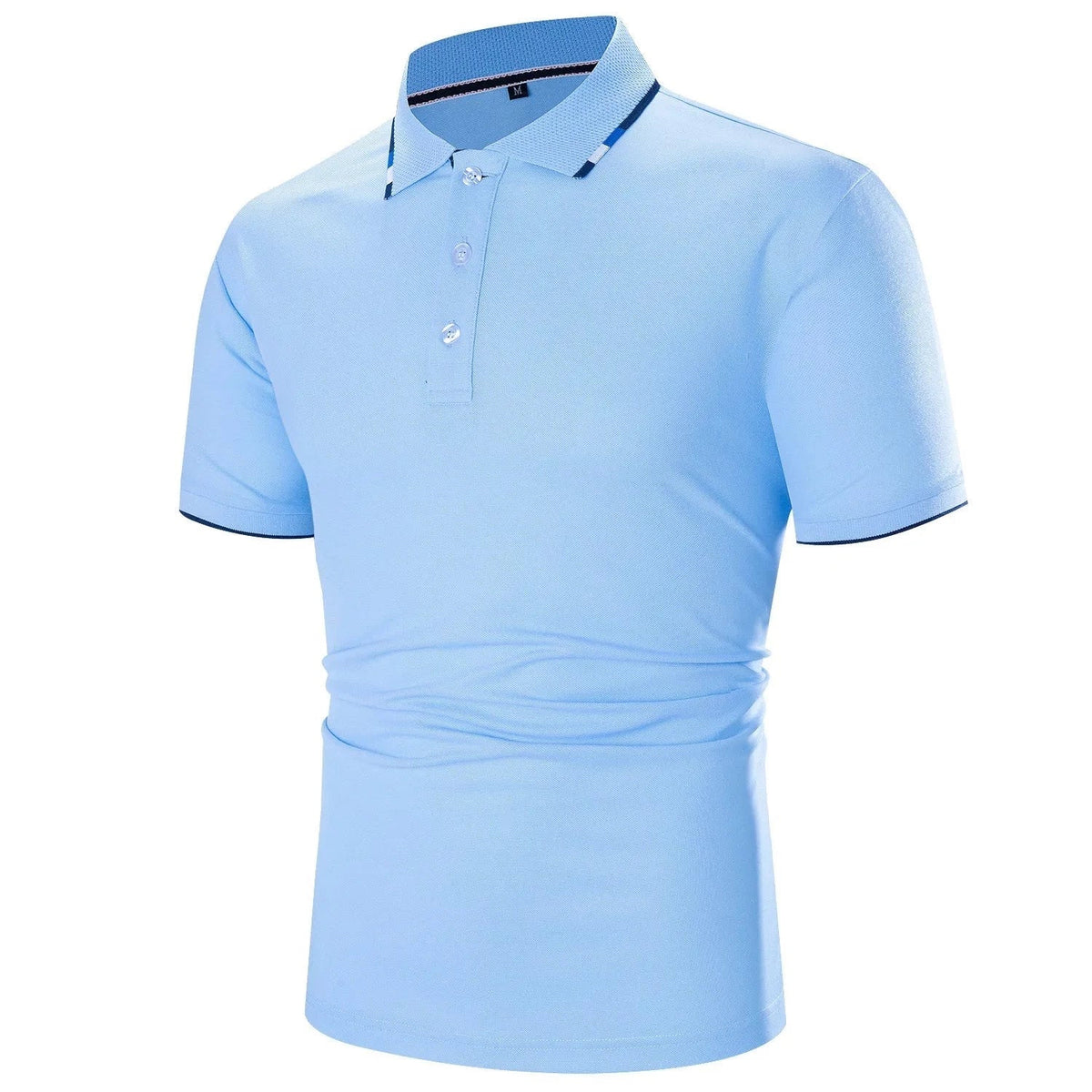 Camisa Polo Masculina Romenzi Venture RZ632 em detalhe, polo sofisticada em tecido premium que oferece conforto, durabilidade e estilo elegante.