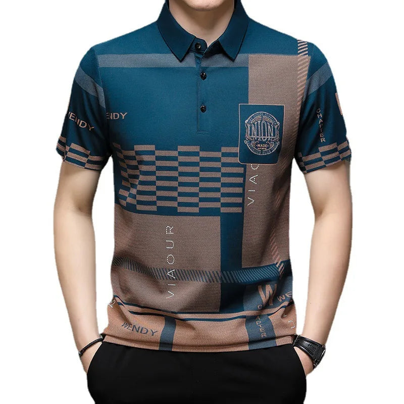 Camisa Polo Masculina Saviour Romenzi RZ018 com design moderno, autêntico e confortável para qualquer ocasião.