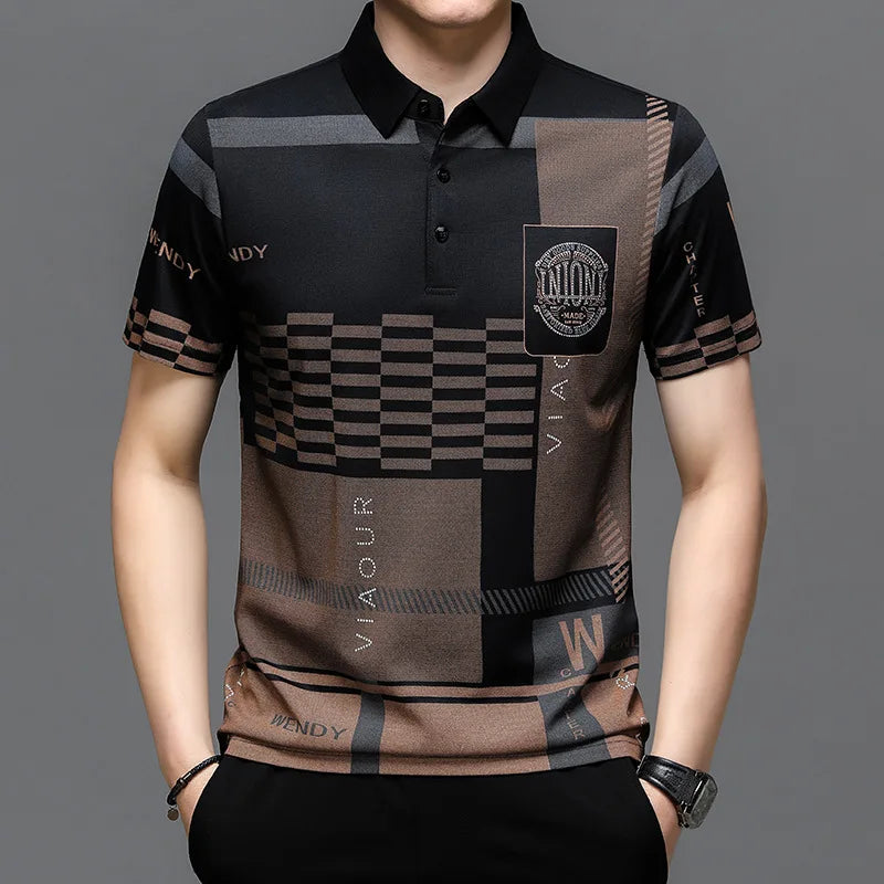 Camisa Polo Masculina Saviour Romenzi RZ018 com design moderno, autêntico e confortável para qualquer ocasião.