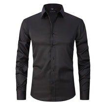 Camisa Social de Algodão Masculina Romenzi RZ083, slim fit, leve e elegante, ideal para ambientes profissionais e eventos formais.