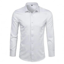 Camisa Social Masculina Romenzi RZ011 com design elegante e confortável, perfeita para o trabalho e eventos formais.