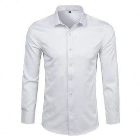 Camisa Social Masculina Romenzi RZ011 com design elegante e confortável, perfeita para o trabalho e eventos formais.