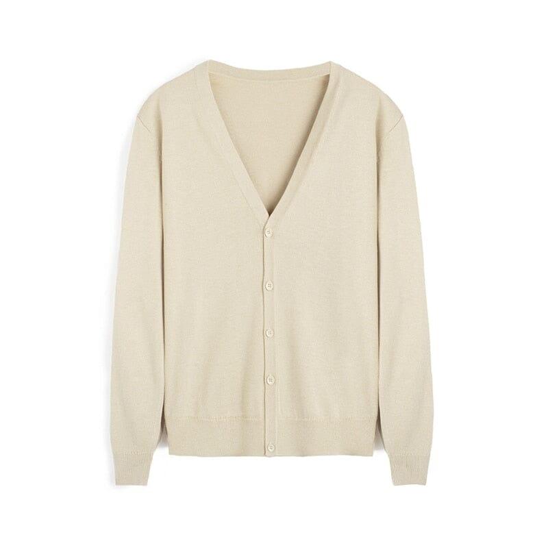 Cardigan Masculino Com Botões Romenzi RZ640 em detalhe, peça premium elegante e versátil com fechamento em botões, ideal para ocasiões casuais e sociais.