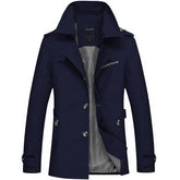 Casaco Masculino Casual Grife Romenzi RZ326, confeccionado com tecido premium, costuras reforçadas e design exclusivo para estilo e durabilidade.
