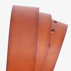 Cinto Masculino Megan Romenzi RZ340 em couro ecológico nas cores preto, caramelo e marrom com fecho durável e visual elegante.