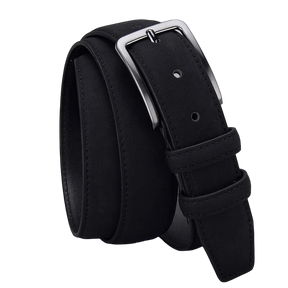 Cinto Masculino de Couro Romenzi Vigor RZ461 feito à mão em couro legítimo, estilo retrô, ideal para looks clássicos com toque refinado.
