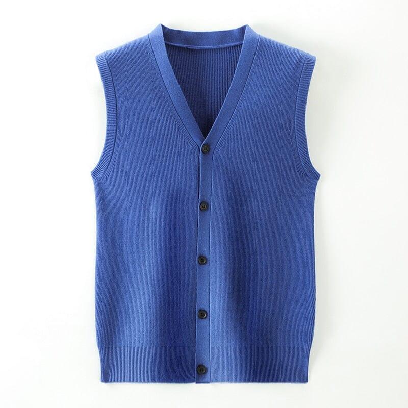 Colete Masculino Social England Romenzi RZ661 em detalhe, peça social sofisticada e resistente, ideal para compor looks masculinos formais com elegância.