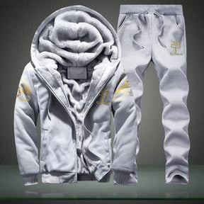 Conjunto Moletom de Lã Masculino Romenzi Dark RZ108 com lã premium textura macia design elegante e conforto ideal para aquecer com estilo nos dias frios