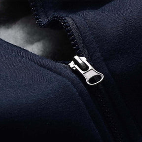 Conjunto Moletom de Lã Masculino Romenzi Dark RZ108 com lã premium textura macia design elegante e conforto ideal para aquecer com estilo nos dias frios