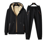 Imagem do Conjunto Moletom de Lã Masculino Romenzi RZ100 em lã premium, design exclusivo, costuras reforçadas e textura aconchegante.
