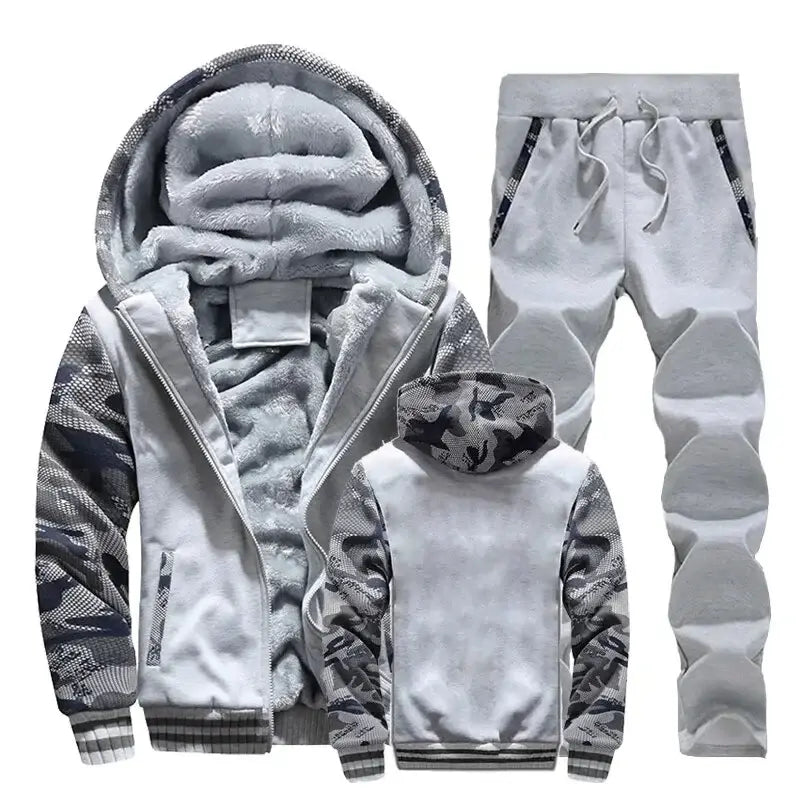 Conjunto Moletom de Lã Masculino Romenzi RZ104 feito com lã premium design refinado e conforto acolhedor ideal para o inverno
