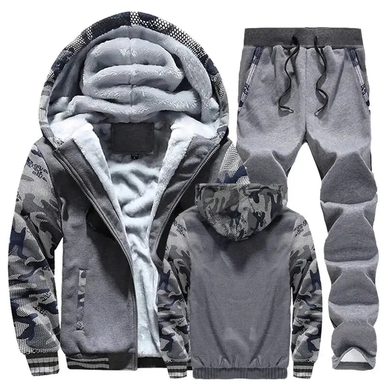 Conjunto Moletom de Lã Masculino Romenzi RZ104 feito com lã premium design refinado e conforto acolhedor ideal para o inverno
