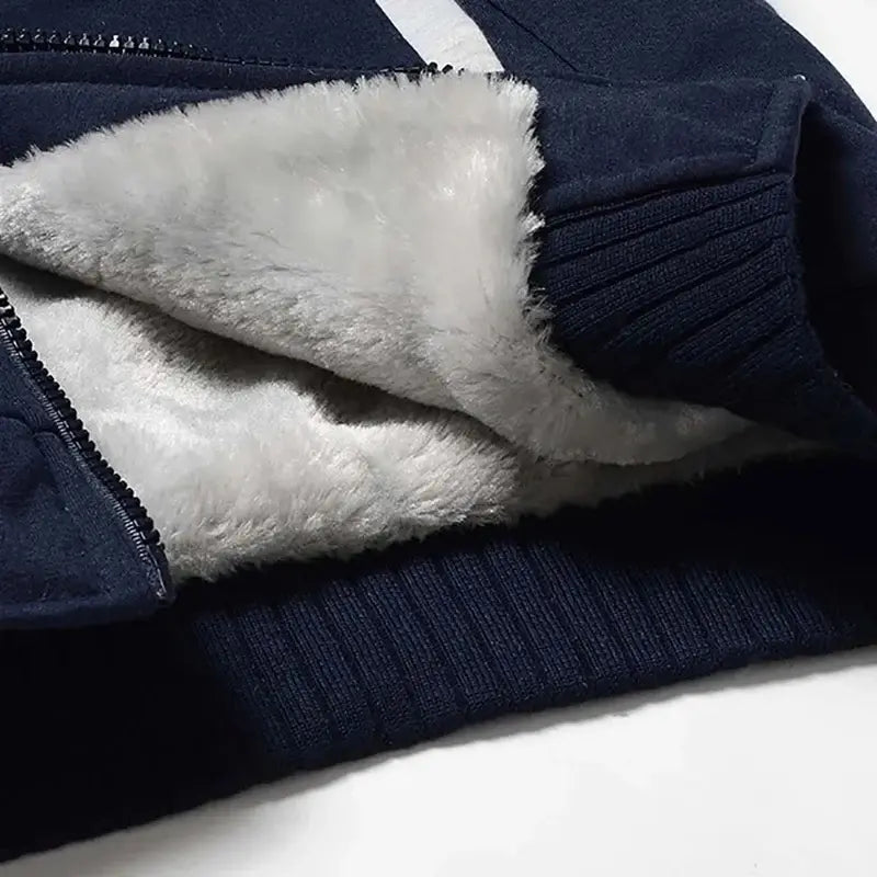 Conjunto Moletom de Lã Masculino Romenzi RZ104 feito com lã premium design refinado e conforto acolhedor ideal para o inverno