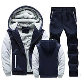 Conjunto Moletom de Lã Masculino Romenzi RZ106 feito com lã premium design moderno e conforto excepcional ideal para enfrentar o frio com estilo