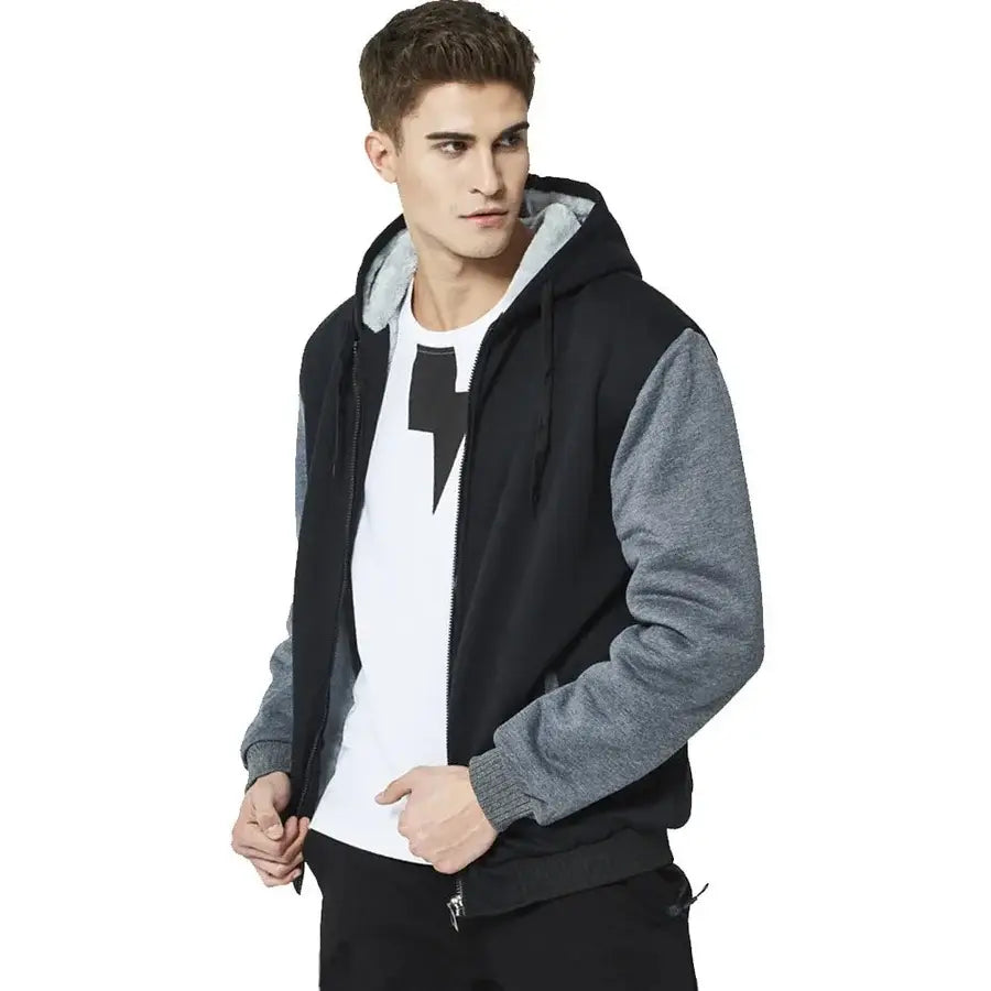 Conjunto Moletom de Lã Masculino Romenzi RZ106 feito com lã premium design moderno e conforto excepcional ideal para enfrentar o frio com estilo