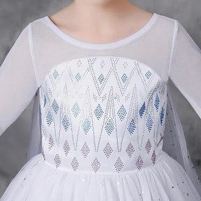 Fantasia Infantil Vestido Princesa com Acessórios incluindo vestido, coroa, varinha, cabelo, luvas e joias, perfeita para festas infantis e brincadeiras.