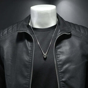Jaqueta de Motociclista Masculina Romenzi RZ126 feita em poliéster resistente, com forro acolchoado, reforços de segurança e design moderno e estiloso.