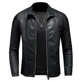 Jaqueta de Motociclista Masculina Romenzi RZ126 feita em poliéster resistente, com forro acolchoado, reforços de segurança e design moderno e estiloso.