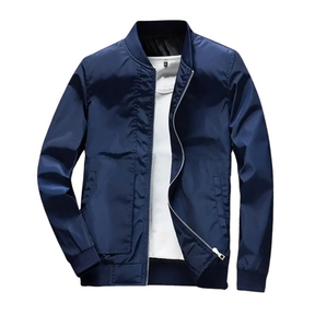 Jaqueta Impermeável Masculina Romenzi RZ173 com tecido resistente à água, isolamento térmico e design funcional para proteção e elegância.