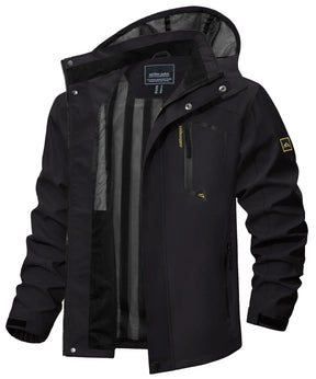 Jaqueta Impermeável Masculina Romenzi RZ323 feita com materiais impermeáveis e respiráveis, design ergonômico e moderno. Ideal para dias chuvosos e ao ar livre.