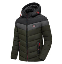 Jaqueta Masculina Antarctica Romenzi RZ199 com forro acolchoado, capuz removível e proteção contra frio e chuva.