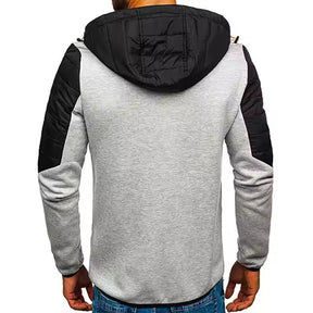 Jaqueta Masculina Casual Basic Romenzi RZ221 com forro acolchoado, design versátil e zíper durável. Elegância e proteção contra o frio para o homem moderno.