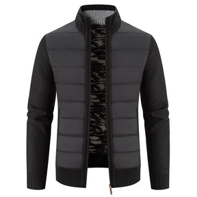 Jaqueta Masculina Forrada de Lã Romenzi RZ186 com isolamento térmico, design resistente e estilo sofisticado.
