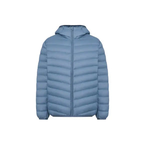 Jaqueta Masculina Puffer Romenzi RZ322 com enchimento térmico, capuz e acabamento premium. Ideal para conforto e estilo nos dias mais frios.