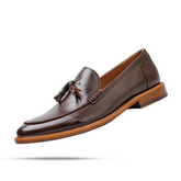 Mocassim Masculino Palermo Romenzi RZ742 em detalhe, calçado premium sofisticado, resistente e elegante, ideal para ocasiões casuais ou formais.