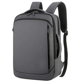 Mochila Executiva Romenzi RZ066 com tecido impermeável, porta USB, alças acolchoadas e espaço seguro para notebook 15''. Ideal para trabalho e viagens.
