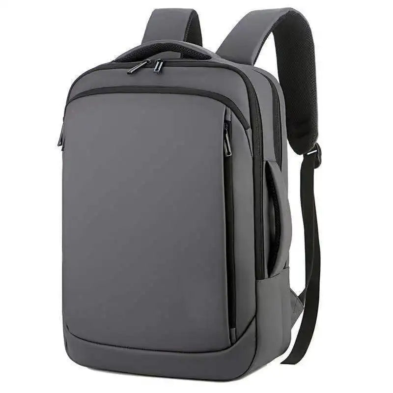 Mochila Executiva Romenzi RZ066 com tecido impermeável, porta USB, alças acolchoadas e espaço seguro para notebook 15''. Ideal para trabalho e viagens.