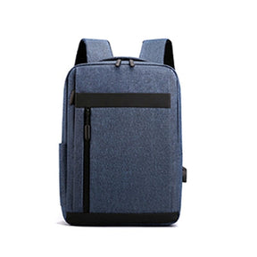 Mochila Executiva Smart Romenzi RZ952 em detalhe, modelo impermeável com USB, cadeado TSA e compartimento acolchoado para notebook 15'.