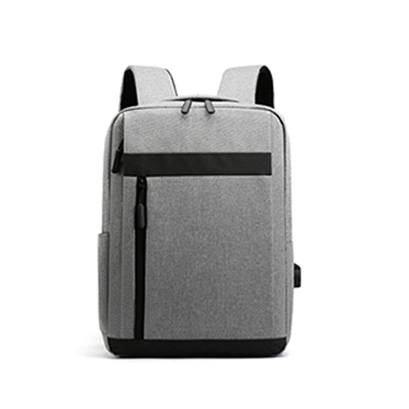 Mochila Executiva Smart Romenzi RZ952 em detalhe, modelo impermeável com USB, cadeado TSA e compartimento acolchoado para notebook 15'.