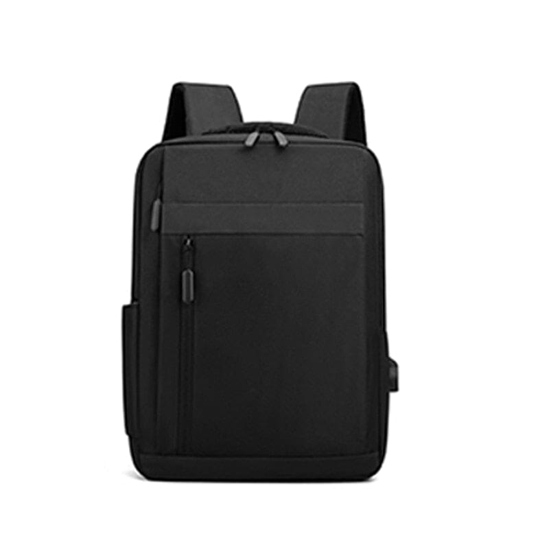 Mochila Executiva Smart Romenzi RZ952 em detalhe, modelo impermeável com USB, cadeado TSA e compartimento acolchoado para notebook 15'.
