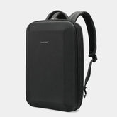 Mochila Executiva Tigernu Romenzi RZ962 em detalhe, modelo impermeável em nylon 900D com zíper oculto e espaço para notebook 15,6'.