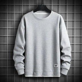 Moletom Masculino Casual Heated Romenzi RZ972 em detalhe, peça versátil com isolamento térmico que oferece aconchego, conforto e estilo moderno.