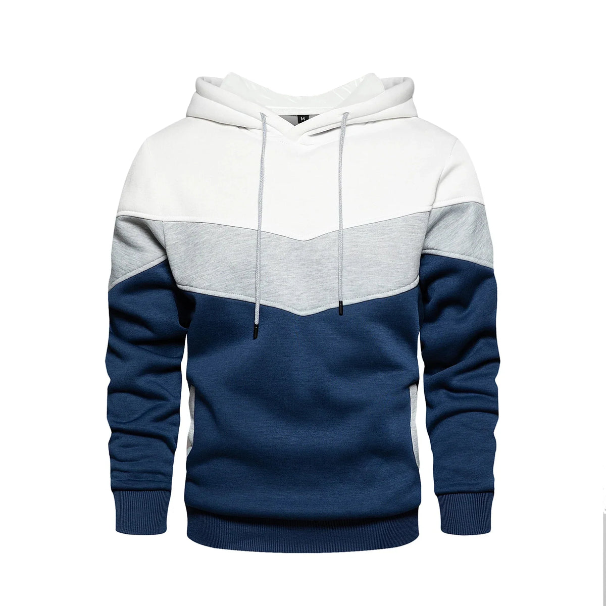 Moletom Masculino Casual Sport Romenzi RZ977 em detalhe, peça aconchegante que oferece isolamento térmico, conforto e estilo versátil em dias frios.