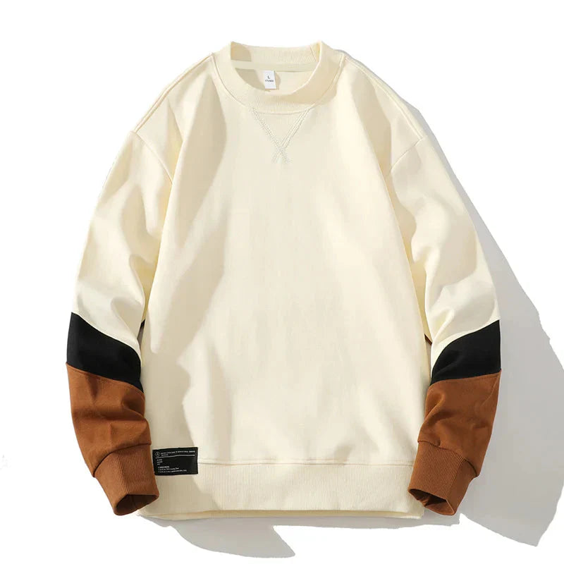Moletom Masculino Comfort Expansive Romenzi RZ974 em detalhe, peça versátil com isolamento térmico, tecido macio e estilo moderno para o inverno.