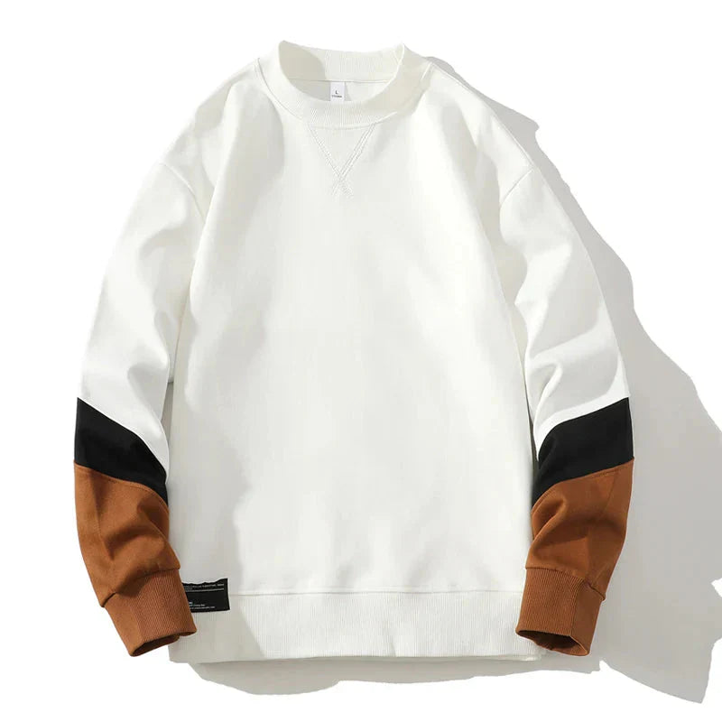 Moletom Masculino Comfort Expansive Romenzi RZ974 em detalhe, peça versátil com isolamento térmico, tecido macio e estilo moderno para o inverno.