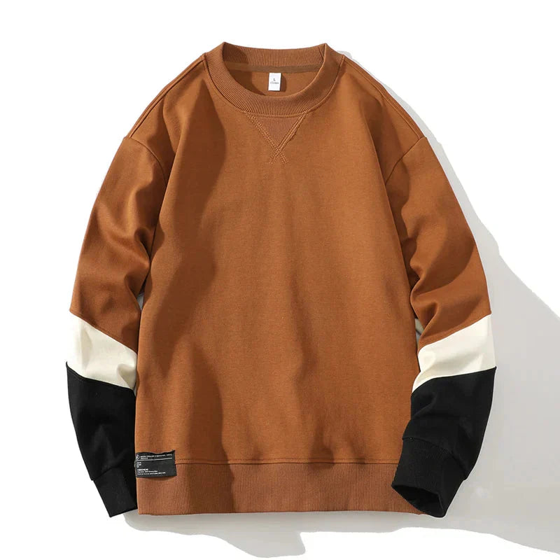 Moletom Masculino Comfort Expansive Romenzi RZ974 em detalhe, peça versátil com isolamento térmico, tecido macio e estilo moderno para o inverno.