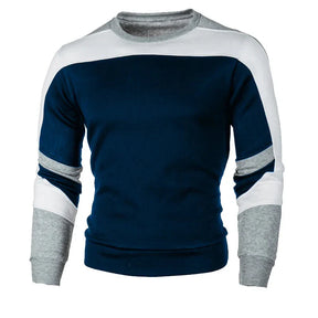 Moletom Masculino Essential Comfort Romenzi RZ981 em detalhe, peça em poliéster premium com isolamento térmico, versátil para looks casuais e formais.