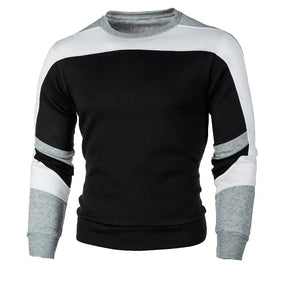 Moletom Masculino Essential Comfort Romenzi RZ981 em detalhe, peça em poliéster premium com isolamento térmico, versátil para looks casuais e formais.