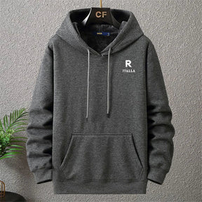 Moletom Masculino Right Comfort Romenzi RZ987 em detalhe, peça em lã premium com isolamento térmico, versátil e sofisticada para dias frios.