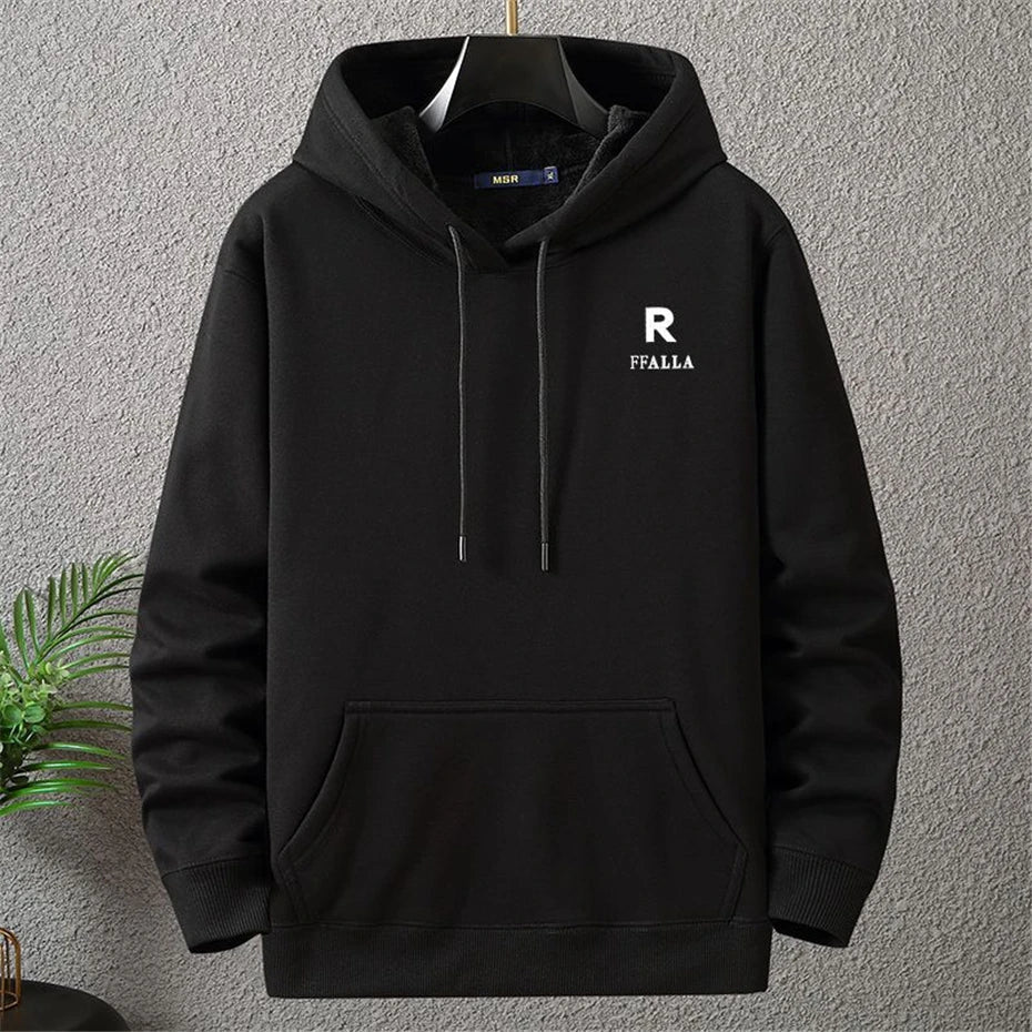 Moletom Masculino Right Comfort Romenzi RZ987 em detalhe, peça em lã premium com isolamento térmico, versátil e sofisticada para dias frios.