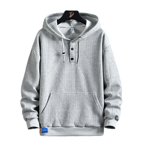 Moletom Masculino Royal Comfort Romenzi RZ970 em detalhe, peça aconchegante com isolamento térmico, toque macio e estilo versátil para o frio.