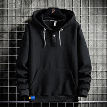 Moletom Masculino Royal Comfort Romenzi RZ970 em detalhe, peça aconchegante com isolamento térmico, toque macio e estilo versátil para o frio.