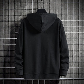 Moletom Masculino Shadow Belgic Romenzi RZ971 em detalhe, peça em poliéster e algodão com isolamento térmico, confortável e sofisticada.